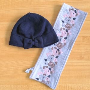 Janie and Jack winter hat and scarf